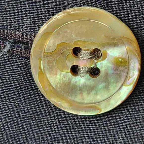 VTG French Silk Linen Jacket - Picture 5 of 10